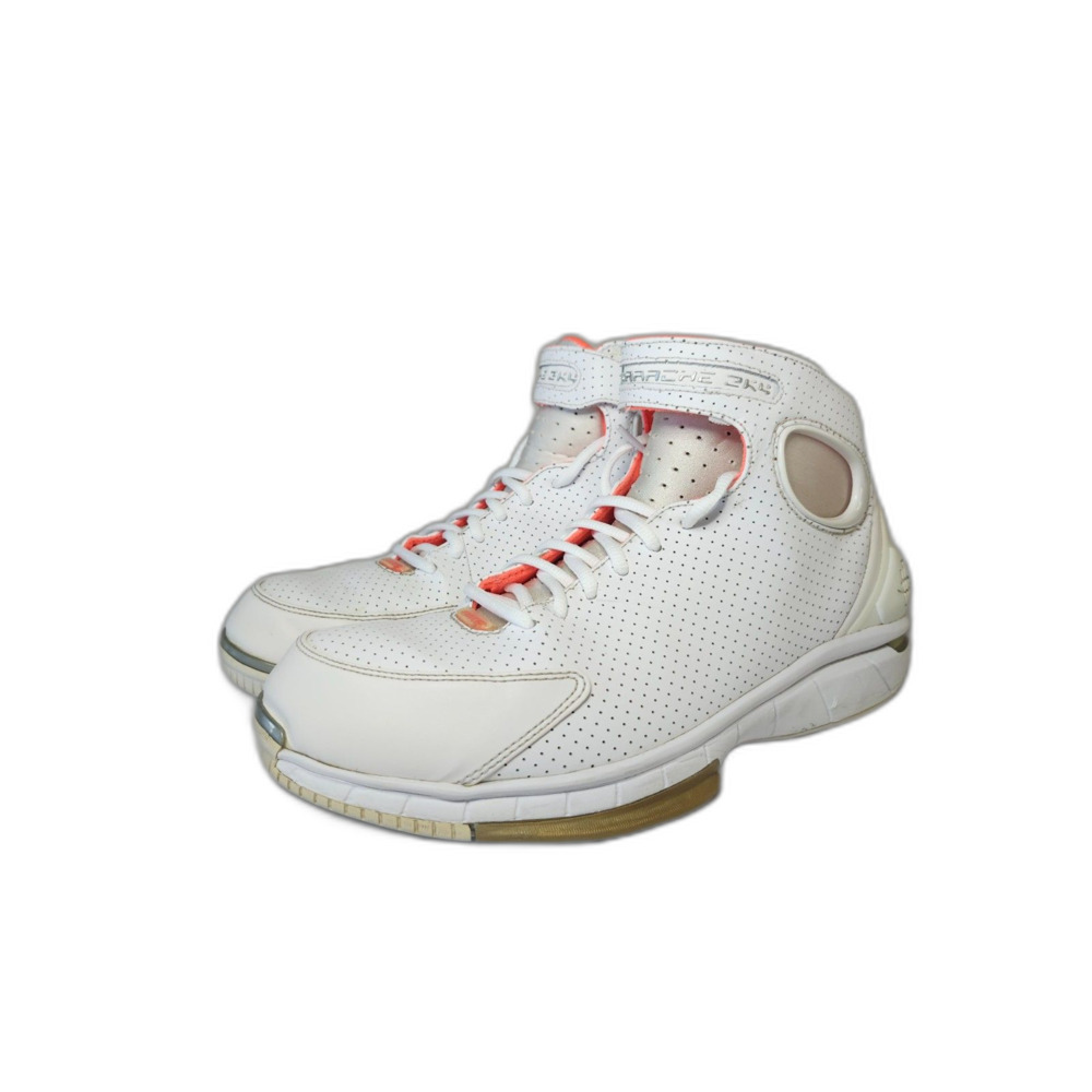 Nike Air Huarache 2K4 Men's White Orange 10.5 Athletic Sneaker Retro